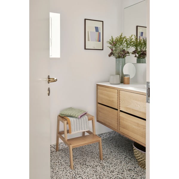 Stolac u dekoru hrasta u prirodnoj boji Alp – Hübsch-image-1