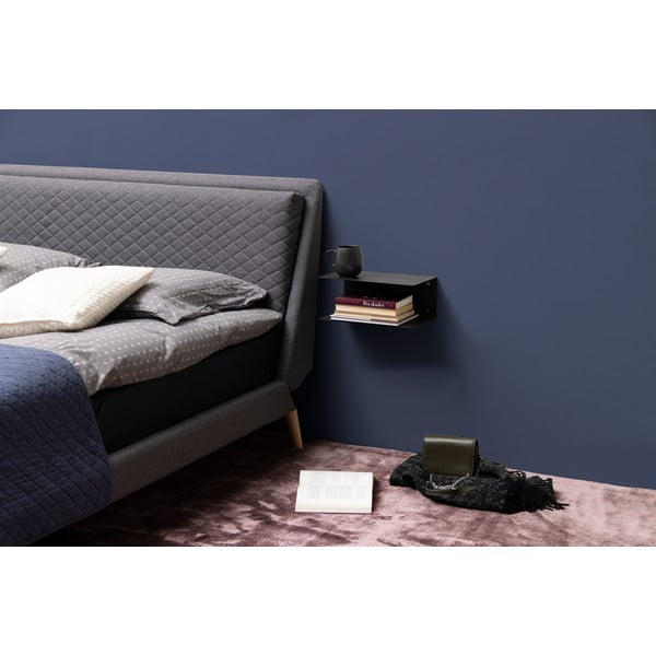 Crna metalna polica Actona Joliet širine 35 cm-image-1