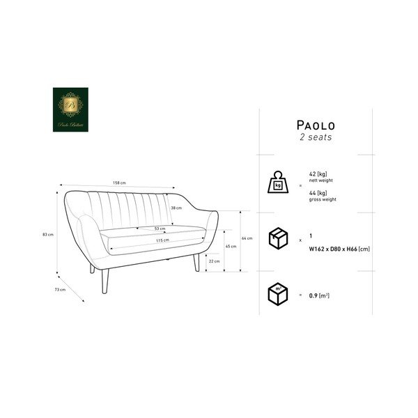 Bordo dvosjed Mazzini Sofas Benito-image-3