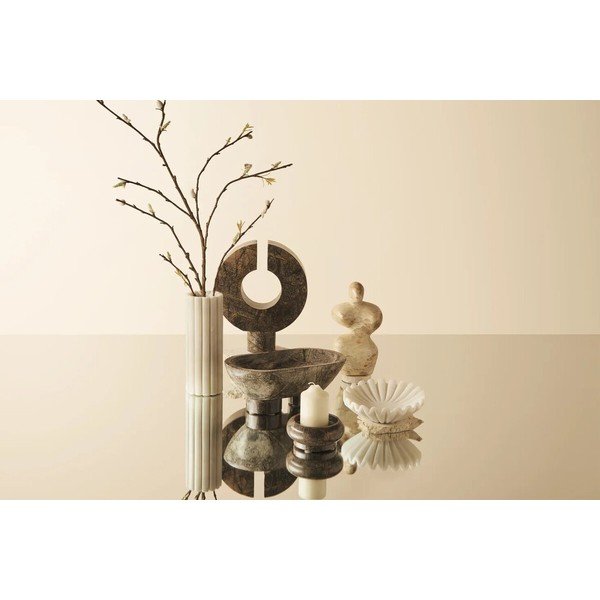 Bijela mramorna vaza (visina 20 cm) Savio – Premier Housewares-image-4