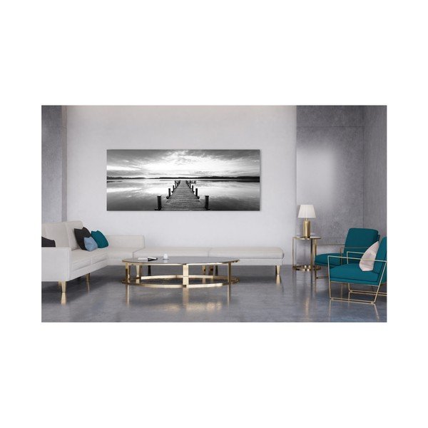 Slika Styler Canvas Harmony Pier II, 45 x 140 cm-image-1