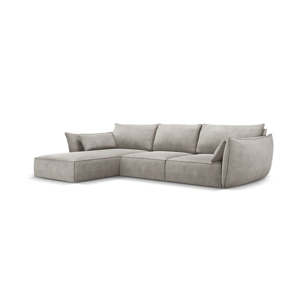 Svijetlo siva kutna garnitura (lijevi kut) Vanda - Mazzini Sofas-image-2