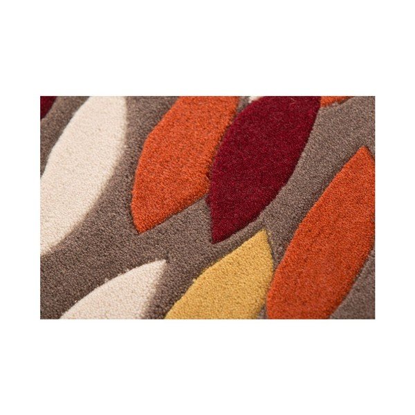Flair Rugs Swirl Oker / Crveni, 160 x 230 cm-image-3