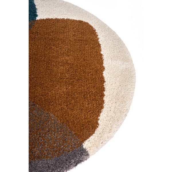 Smeđi okrugli tepih ø 160 cm Arti – Hanse Home-image-4