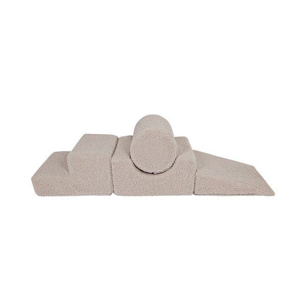 Sivi tekstilni set mekanih igrački od pjene 45x170x30 cm Montessori – Meowbaby-image-3