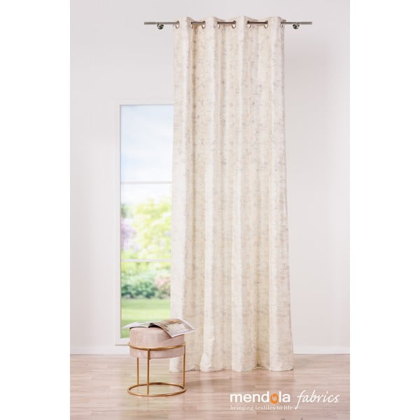 Krem zavjesa 140x260 cm Lhasa – Mendola Fabrics-image-1