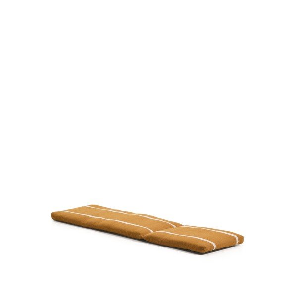 Narančasti vrtni jastuk za sjedenje za ležaljku 50x175 cm Daila – Kave Home