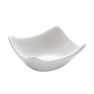 Bijela porculanska zdjela Maxwell & Williams Basic Wave, 7,5 x 7,5 cm