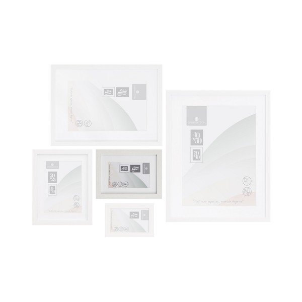 Bijeli stojeći/viseći okvir 17,5x22,5 cm Sencillo – Casa Selección-image-1