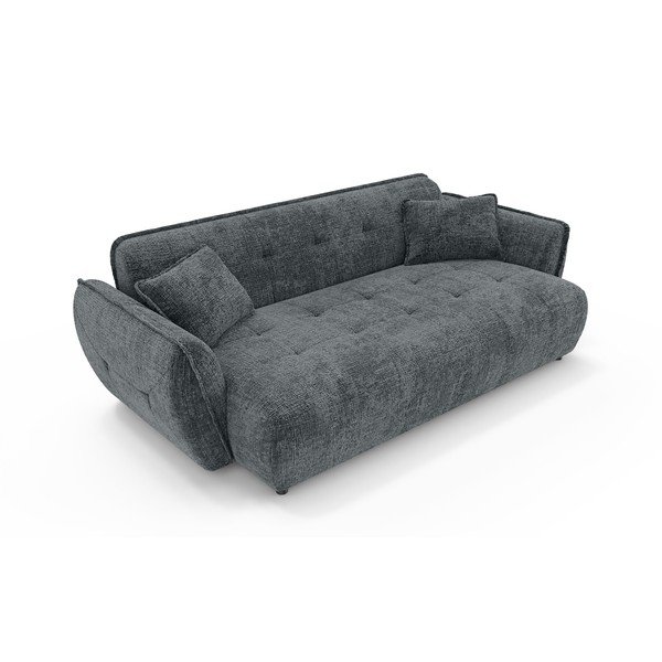 Tamno siva sofa od šenila 250 cm Nelia Big – Ropez-image-2