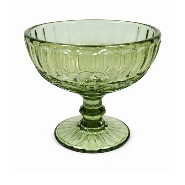 Zelena staklena zdjelica 370 ml Empire – Dakls