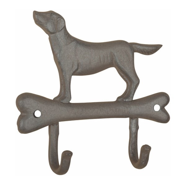 Kuka od lijevanog željeza s motivom psa i kosti Esschert Design