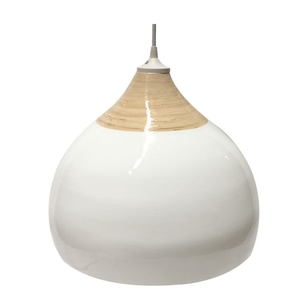 Bijela stropna svjetiljka Sadašnje vrijeme ETH, ⌀ 38 cm