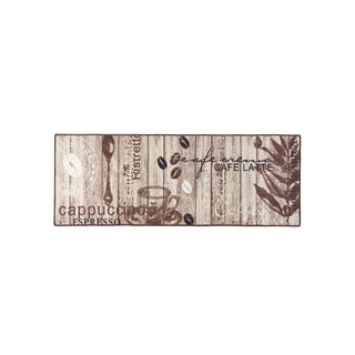 Smeđi kuhinjski tepih Hanse Home Delicious Coffee, 67 x 180 cm