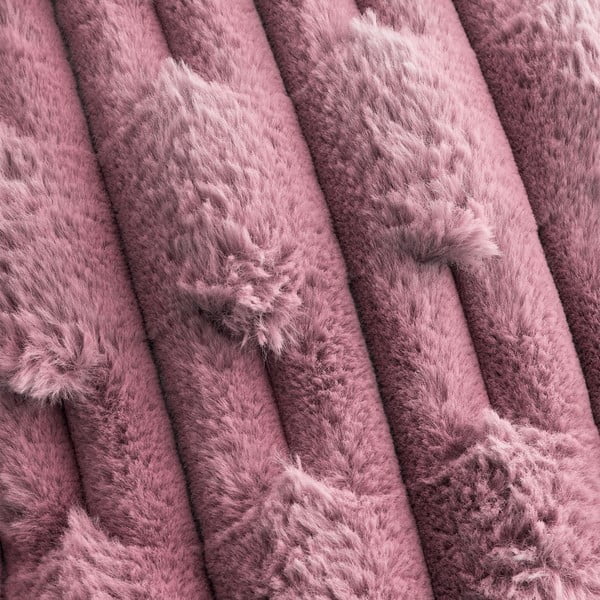 Ukrasni jastuk od mikropliša 50x50 cm Carved Fur – Bianca-image-1