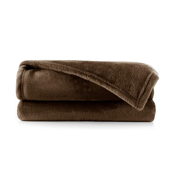Smeđa deka od mikrovlakana DecoKing Mic, 150 x 200 cm-image-2
