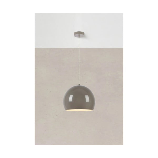 Sivo-bež viseća svjetiljka s metalnim sjenilom ø 28 cm Pop – Markslöjd-image-3