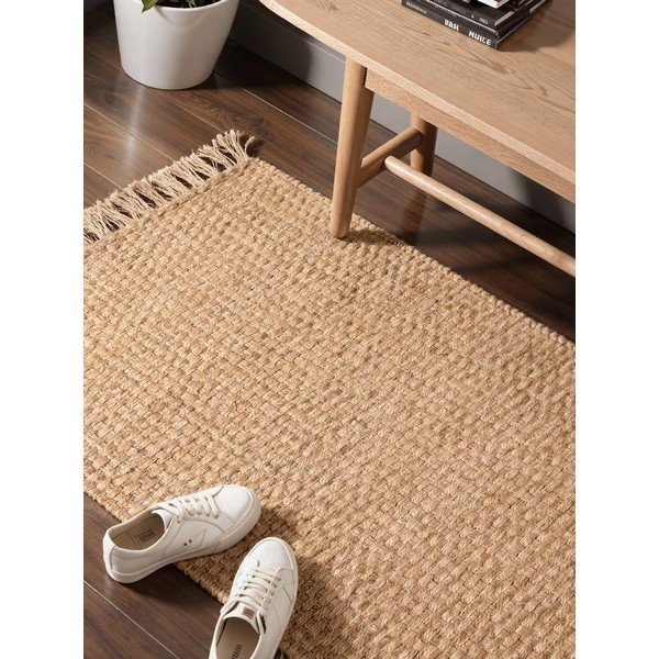 Ručno rađena jutena staza u prirodnoj boji 80x200 cm Fjord – Hanse Home-image-2