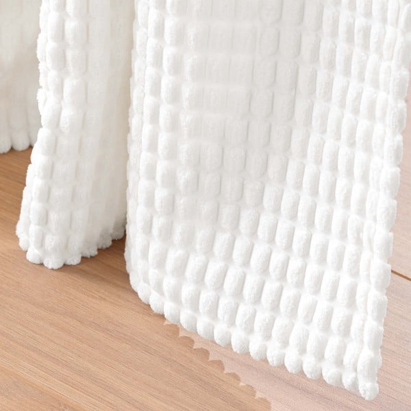 Bijela zavjesa od samta 140x260 cm Swing – douceur d'intérieur-image-4