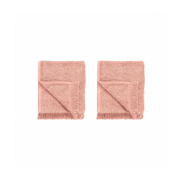 Rozi pamučni ručnici u setu od 2 kom 30x50 cm FRINO - Blomus-image-3