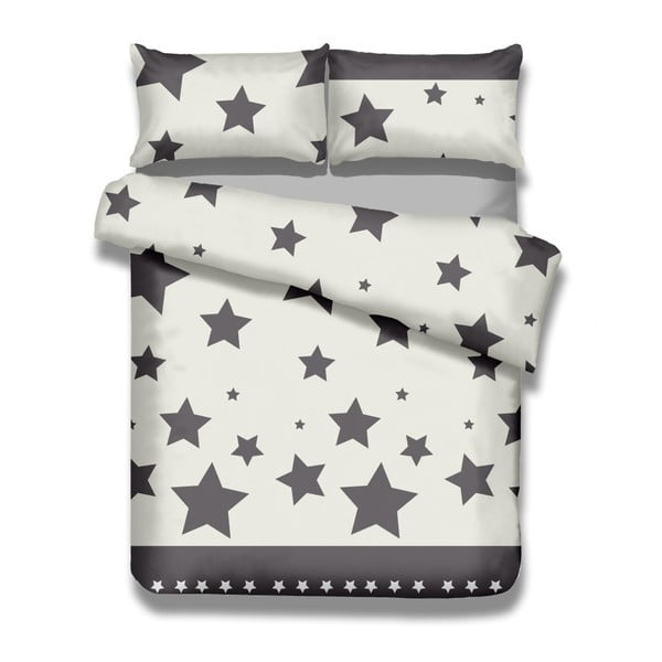 Set pamučnih popluna i 2 jastučnice AmeliaHome Averi Starlight, 220 x 240 cm + 63 x 63 cm