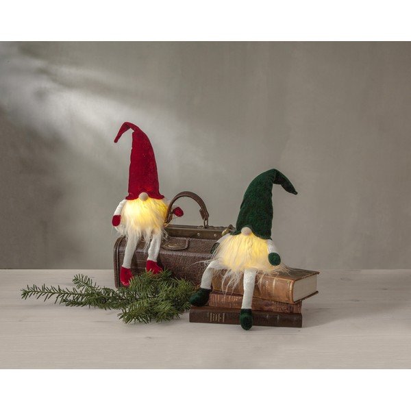 Bijelo-zeleni svjetlosni ukras s božićnim motivom Joylight – Star Trading-image-4