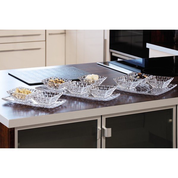 Set od dvije kristalne zdjele i poslužavnika Nachtmann Bossa Nova-image-1