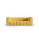 Žuta  sofa 228 cm Lupine – Micadoni Home