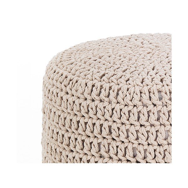 Krem pouf Tomasucci Choose, ø 40 cm-image-1