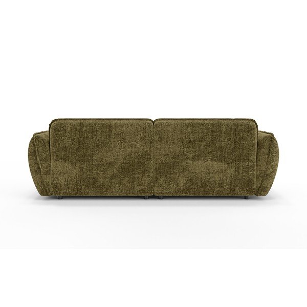 Zelena sofa od šenila s ležaljkom 252 cm Nelia Big – Ropez-image-4