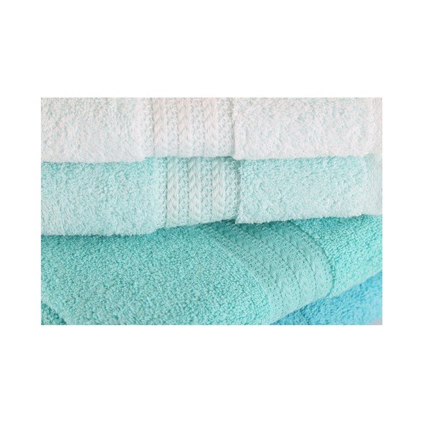 Set od 4 pamučna ručnika Foutastic Tropical, 50 x 90 cm-image-1