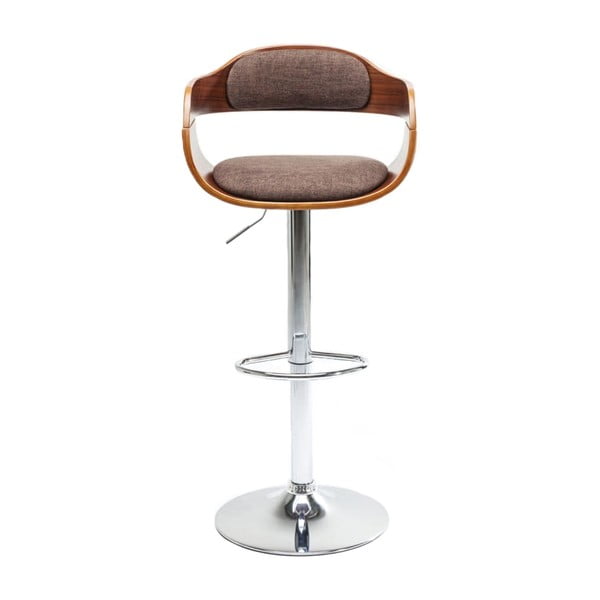 Smeđa barska stolica Kare Design Monako Schoko
