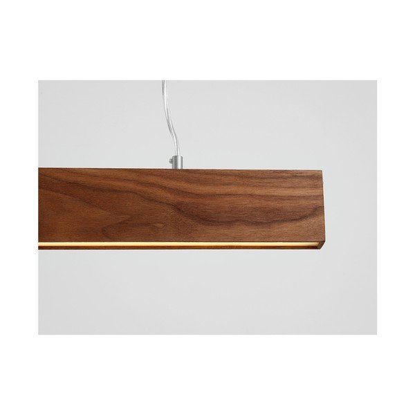 Viseća lampa od orahovog drveta Custom Form Line Plus L-image-4