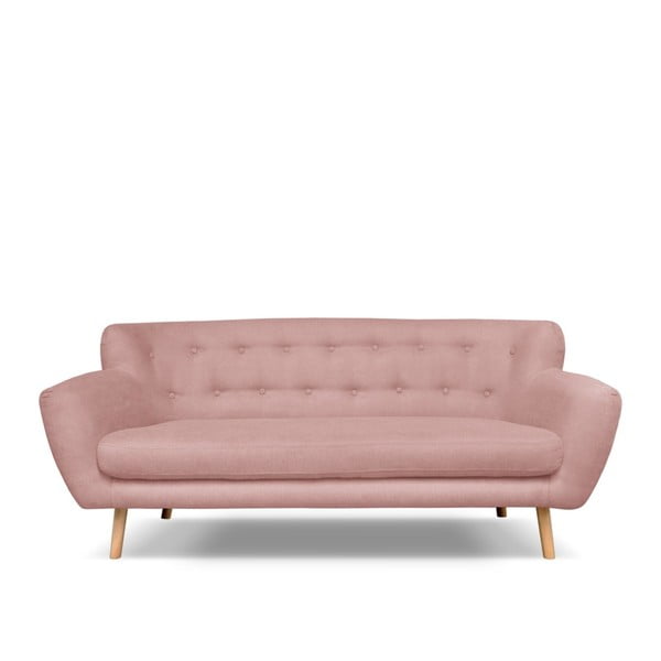 Svijetloružičasta sofa Cosmopolitan Design London, 192 cm