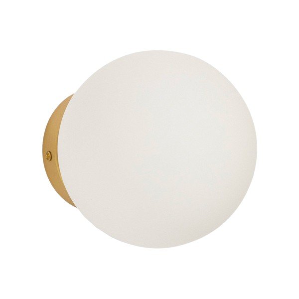 Bijela/u zlatnoj boji zidna lampa ø 15 cm Brisia – Kave Home