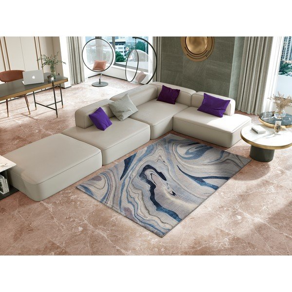 Plavo-sivi tepih Universal Sylvia, 120 x 170 cm-image-1