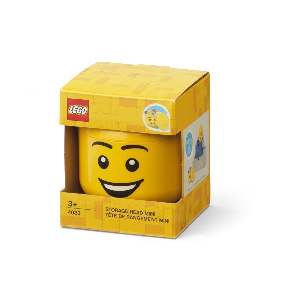 Plastična dječja kutija za pohranu Head - LEGO®-image-1