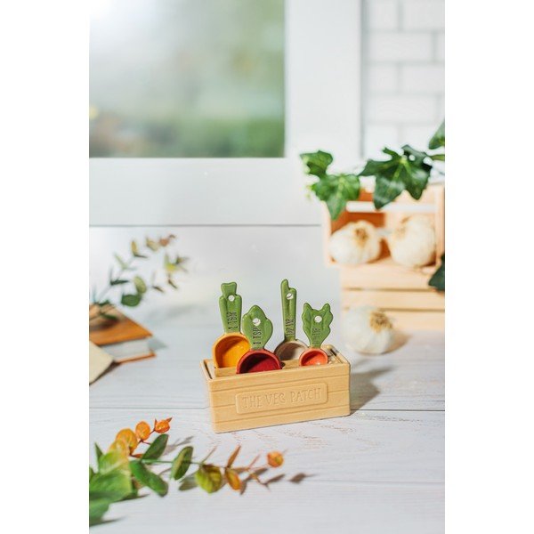 Keramičke mjerice za kuhinju u setu 4 kom Vegetable – Sass & Belle-image-1