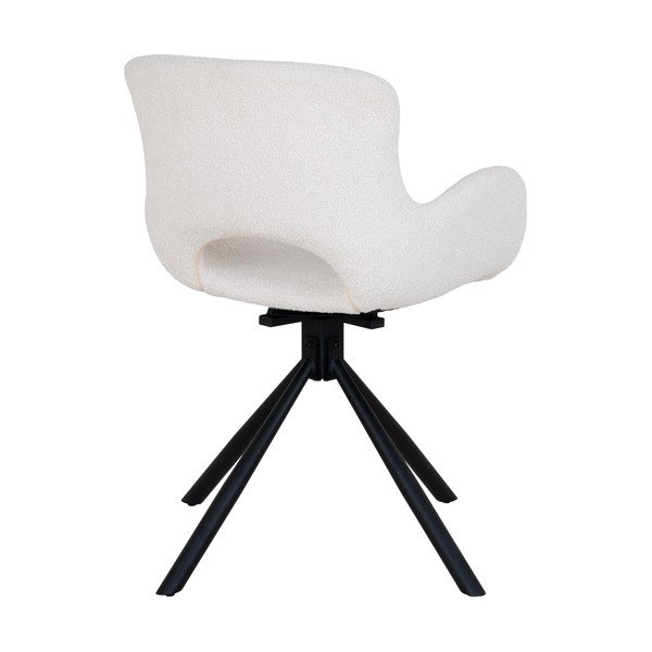 Bijele podstavljene blagovaonske stolice u setu s naslonima za ruke 2 kom Amorim – House Nordic-image-3