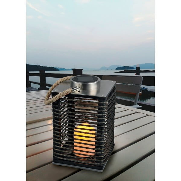 LED vanjska svjetiljka sa solarnim panel (visina 28 cm) Santana – Trio-image-1