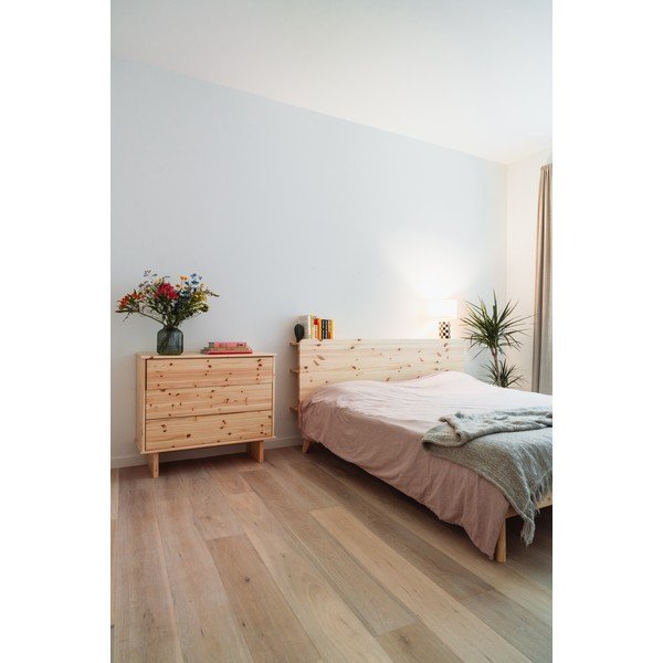 Bračni krevet od borovine s podnicom 140x200 cm Retreat - Karup Design-image-4