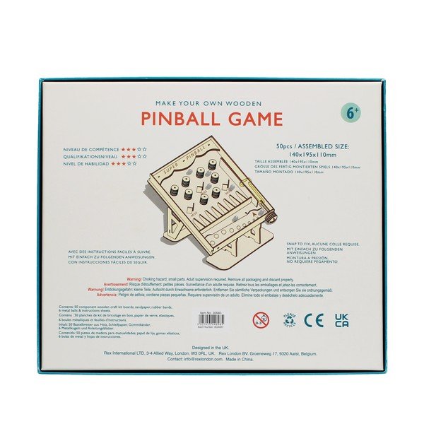 Kreativna igračka DIY Pinball – Rex London-image-3