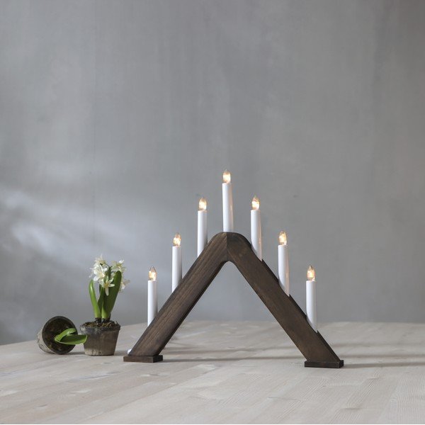 LED svijećnjak s utikačem (visina 36 cm) Jarve – Star Trading-image-1