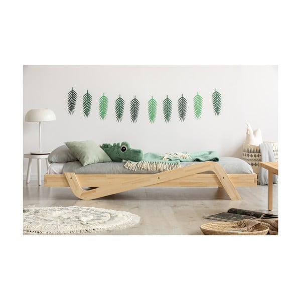 Adeko Zig dječji krevetić od borovine, 100 x 160 cm