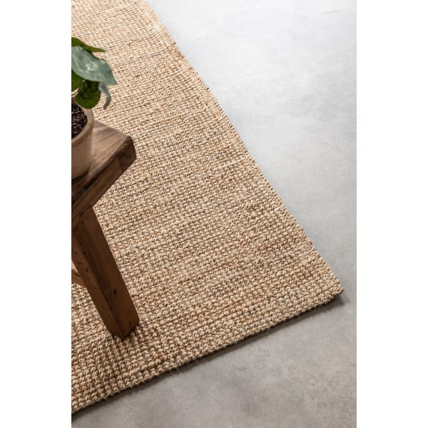 Tepih juteni u prirodnoj boji 160x230 cm Bouclé – Hanse Home-image-4