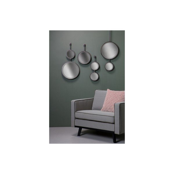 Dvostruko okruglo zidno ogledalo BePureHome Chain, dužine 58 cm-image-3
