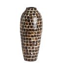 Smeđa vaza od bambusa (visina 40 cm) Tudela – Light & Living