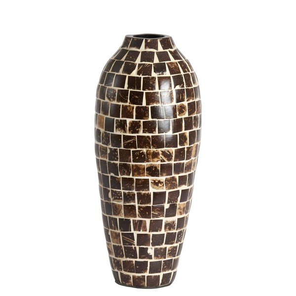 Smeđa vaza od bambusa (visina 40 cm) Tudela – Light & Living