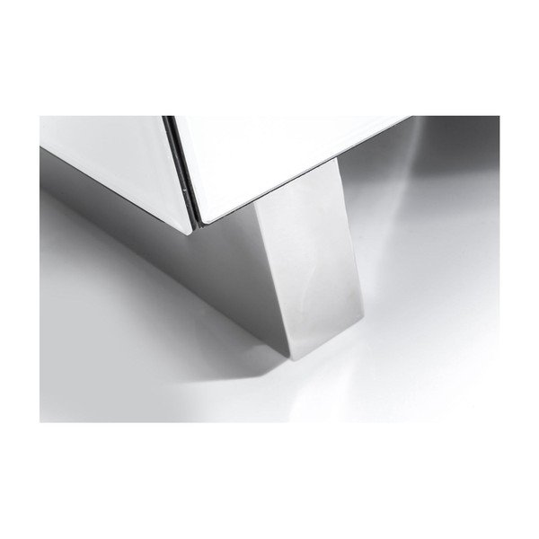 Glazirana crno-bijela slika Kare Design Lovers, 100 x 80 cm-image-3