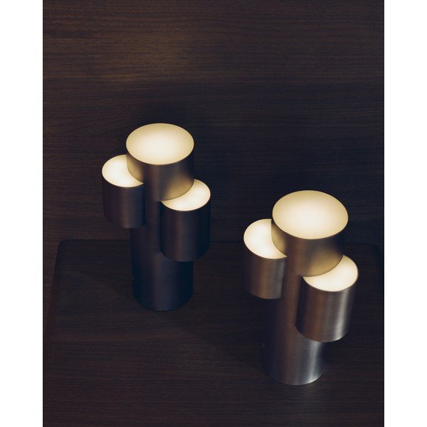 Metalna LED stolna lampa s mogućnosti zatamnjivanja u srebrnoj boji (visina 26,5 cm) Adrina – Kave Home-image-1